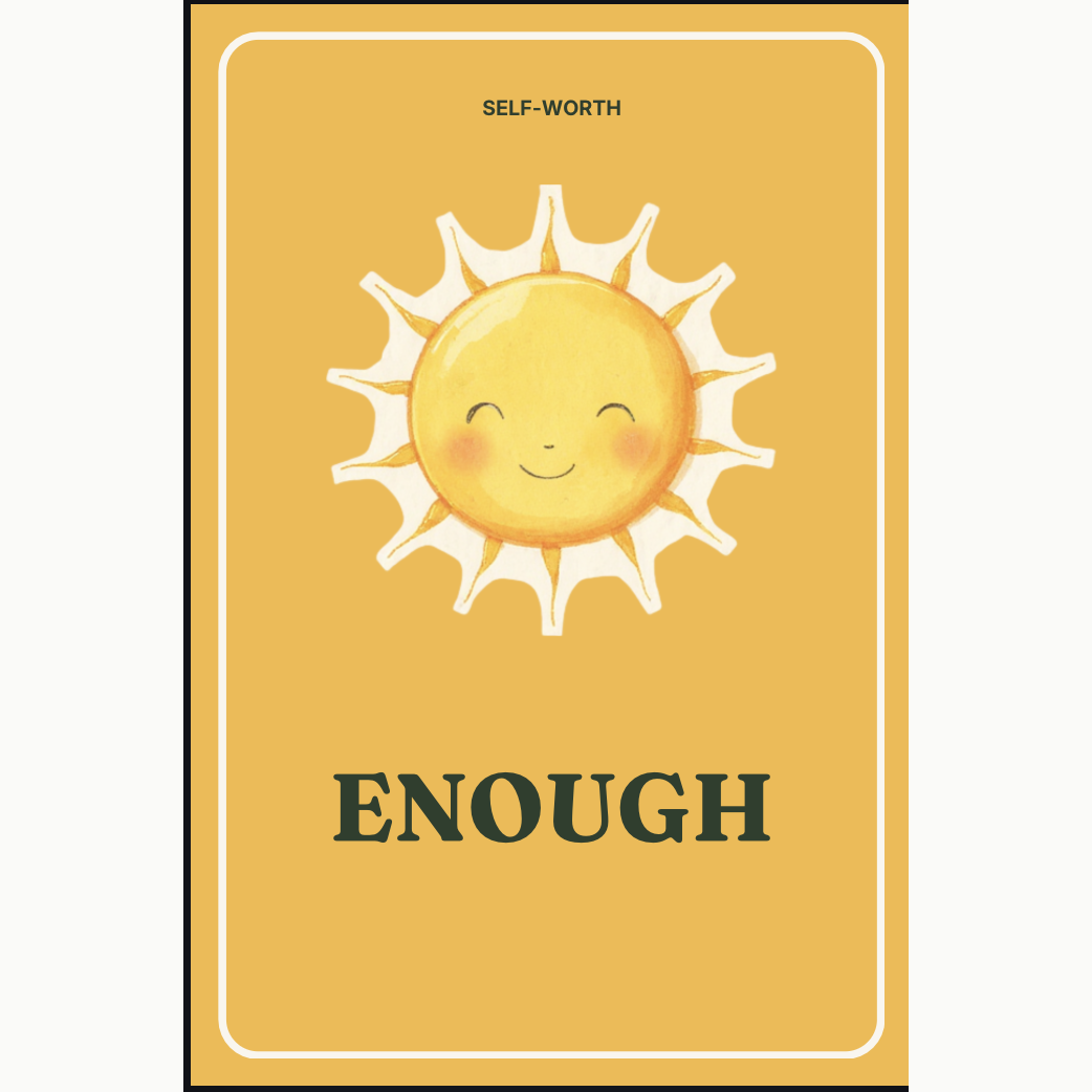 Morning Affirmation Cards — English