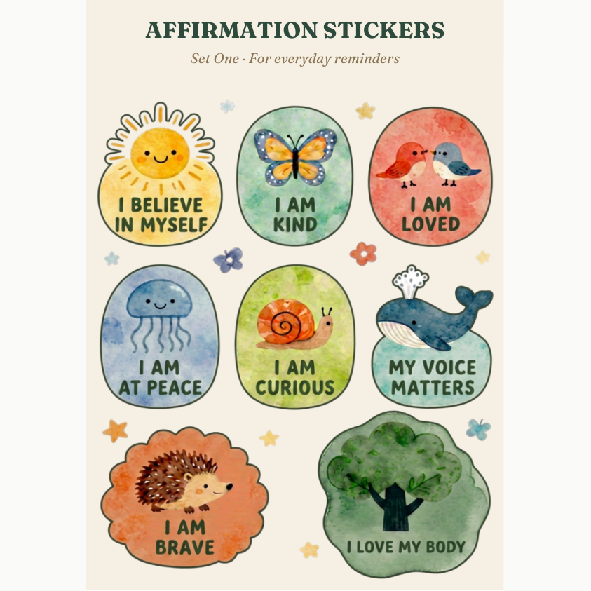 I am… Affirmation Stickers